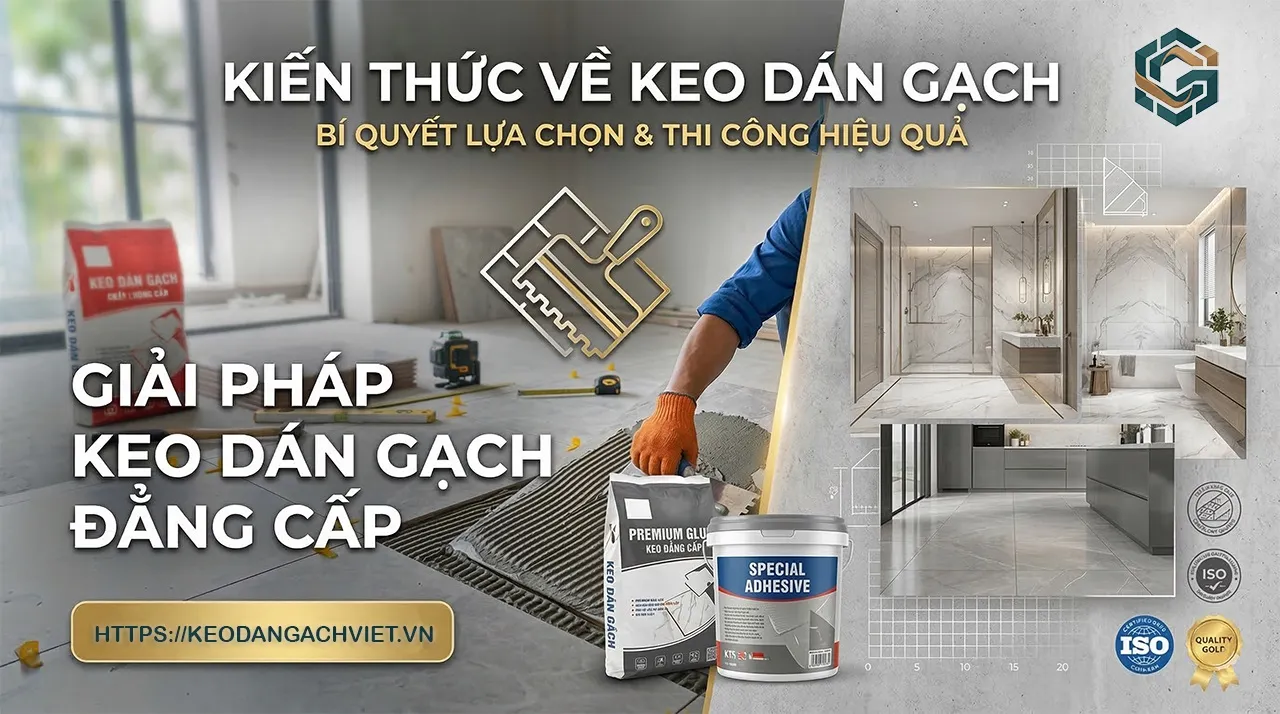 Kiến thức keo dán gạch chất lượng tại VLXD Minh Tuấn