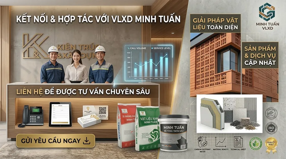 Liên hệ Công Ty Cổ Phần VLXD Minh Tuấn