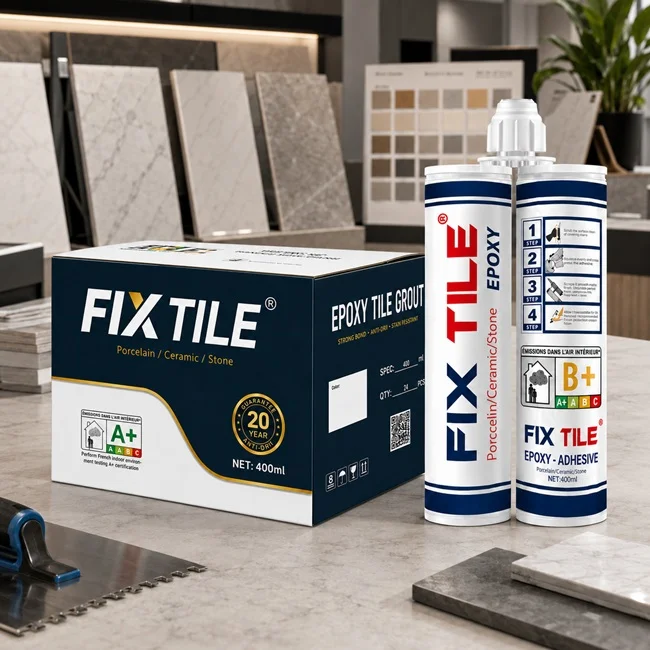 Ứng dụng Keo chà ron Fix Tile cho khe gạch nội thất