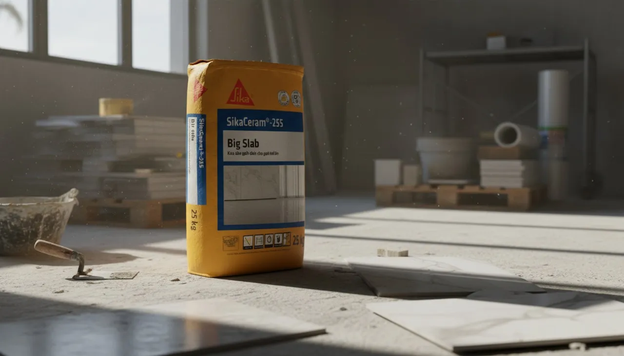 Keo dán gạch SikaCeram 255 Big Slab