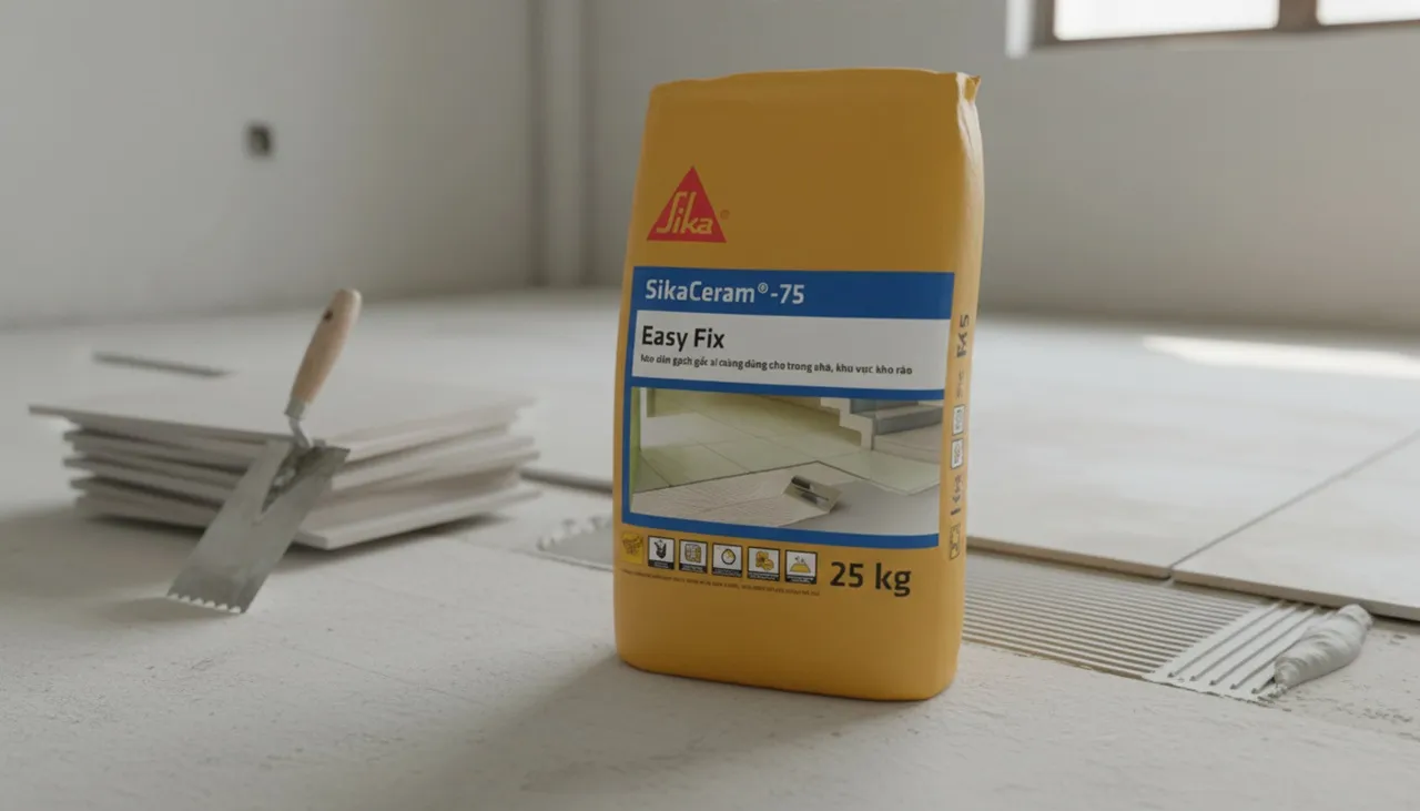Keo dán gạch SikaCeram 75 Easy Fix